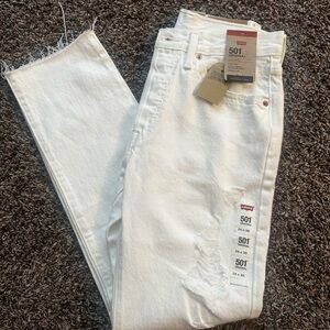 Levi's Crisp White 501 Jeans